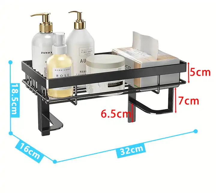 The Toilet Storage 3 Tier Bathroom Organizer Shelves Multifunctional Over Toilet Bathroom Organizer Shower Caddy