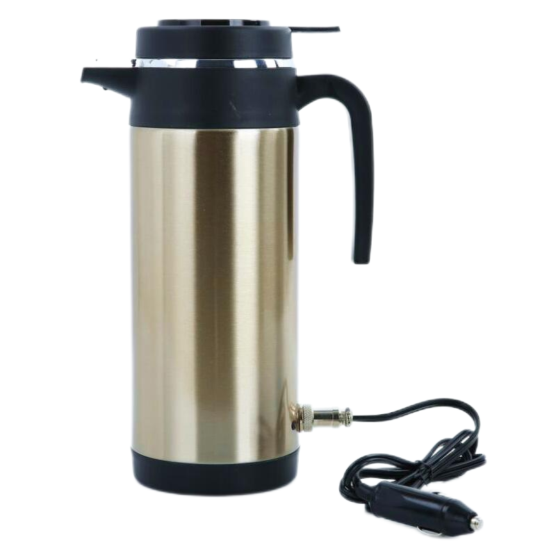 DC12V/24V Car Kettle 1200ML Electric Car Kettle Travel Heater Water Bottle Large Capacity Tea Coffee Milk Car Boiler