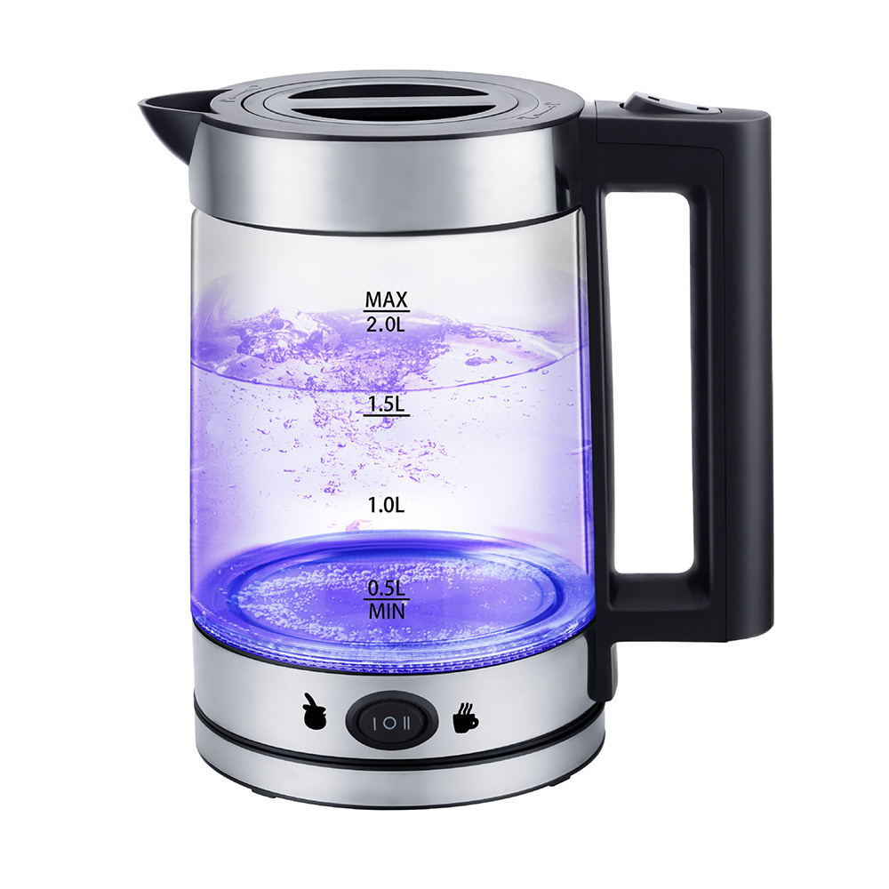 Electric Glass Tea kettle 1.8L Water Jug Fast Boil Water electric Glass Electric hervidor electrico