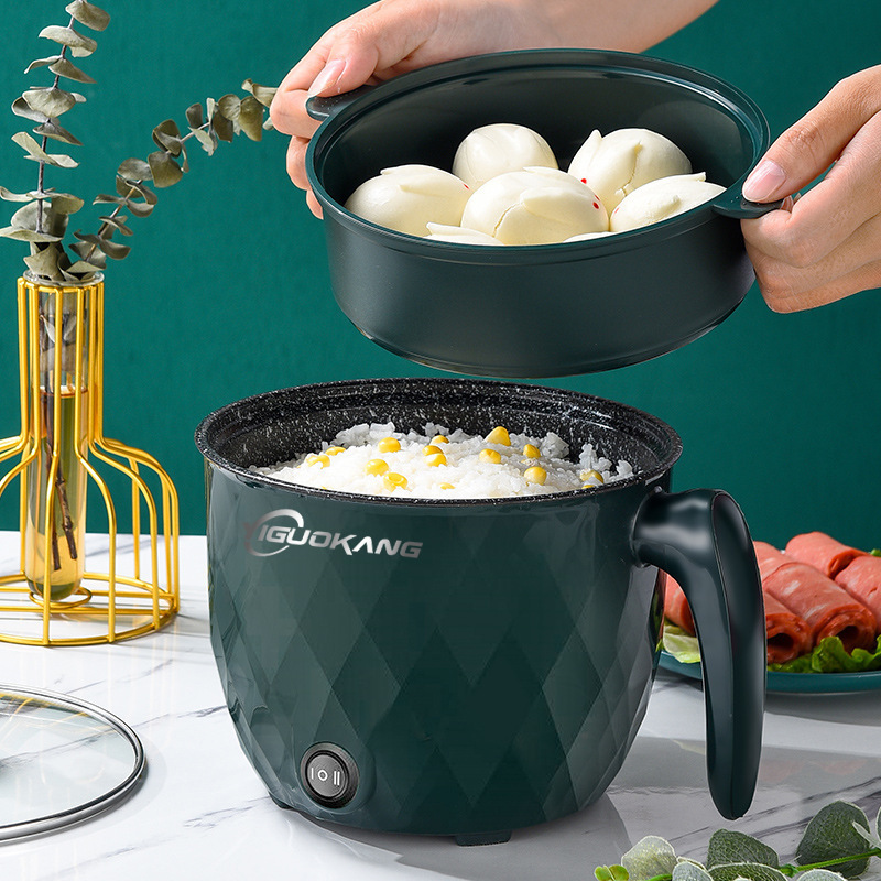 1.8L Household Electric Cooking Pot Student Dormitory Cooking Noodle Pot Small Electric Hot Pot