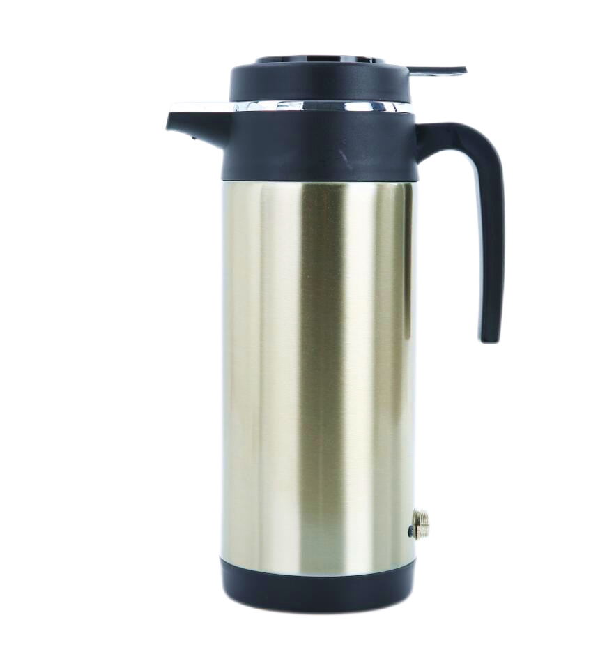 DC12V/24V Car Kettle 1200ML Electric Car Kettle Travel Heater Water Bottle Large Capacity Tea Coffee Milk Car Boiler