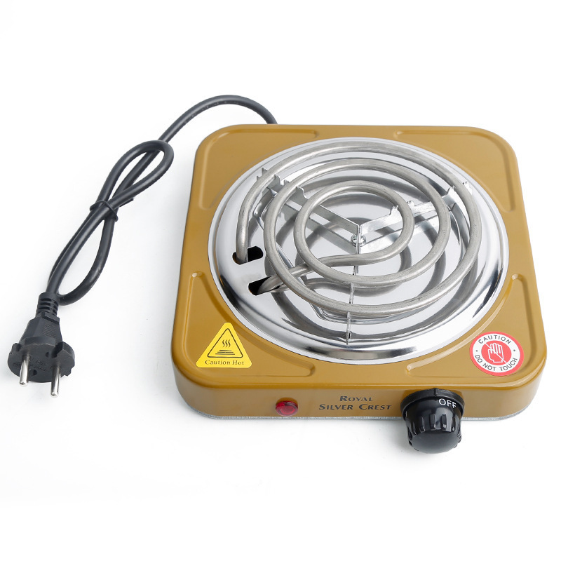 Silver Crest Outdoor Household 1500W Heat Temperature Control Rechargeable Electric Stove