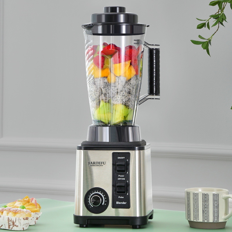 BARDEFU New Style Multifunctional Smoothies Shakes Grinder Blender Food Processor Combo 3 in 1 Electric Silver Crest Blender