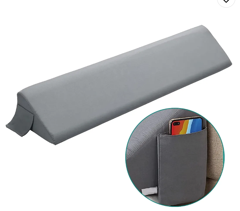 Factory Supply Bed Wedge Headboard Pillow Gap Filler Foam Wedge Multi-Use Triangular Foam Pillow Gap Filler