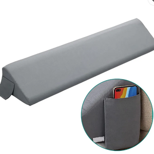 Factory Supply Bed Wedge Headboard Pillow Gap Filler Foam Wedge Multi-Use Triangular Foam Pillow Gap Filler