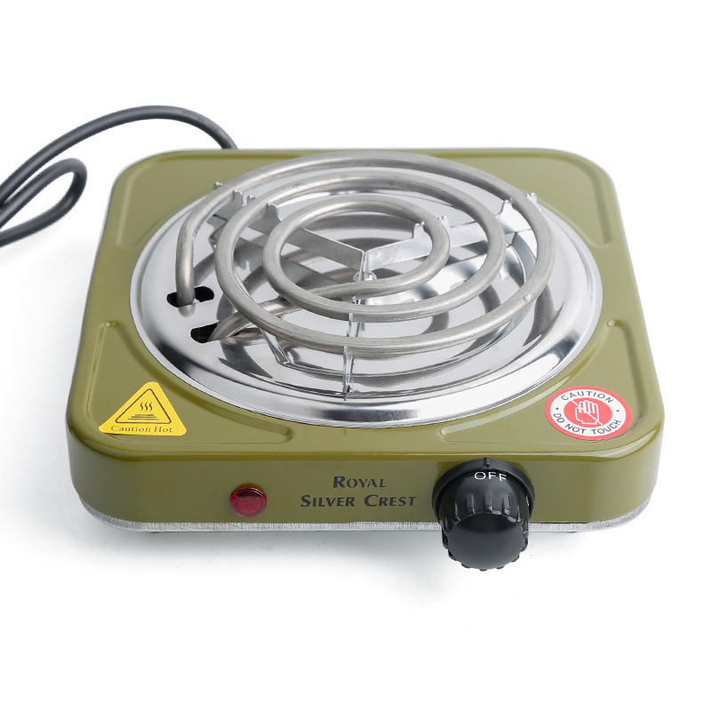 Silver Crest Outdoor Household 1500W Heat Temperature Control Rechargeable Electric Stove