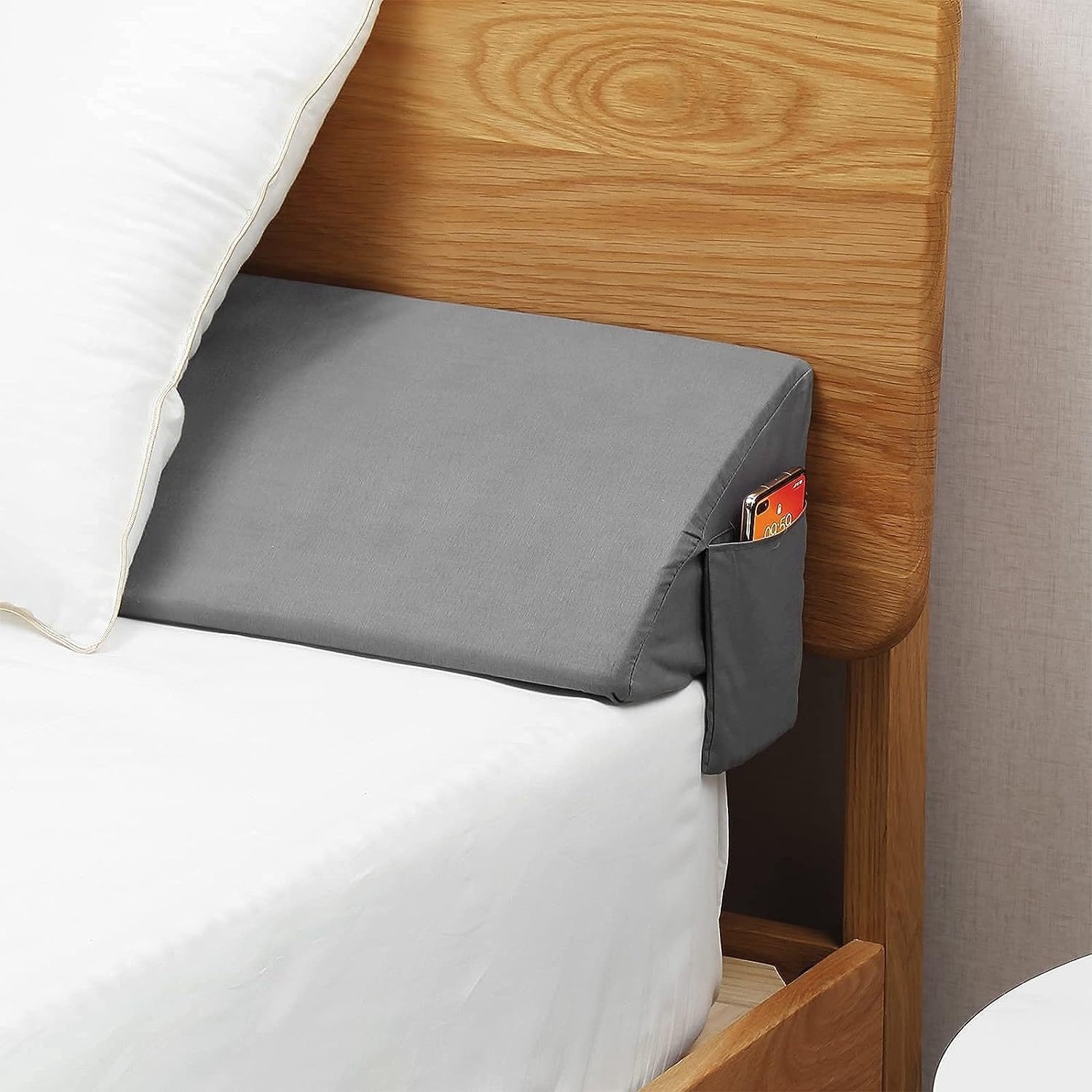 Factory Supply Bed Wedge Headboard Pillow Gap Filler Foam Wedge Multi-Use Triangular Foam Pillow Gap Filler