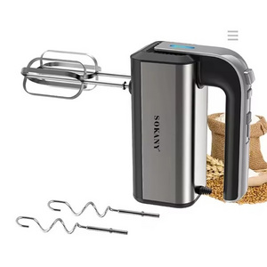 Hot Sale Home Appliances Quality 800w Power Copper Motor Egg Electric Manual 5 Speeds Stainless Steel Hand Mixer