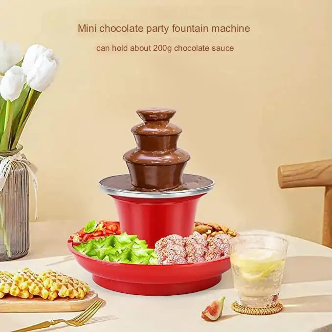 HOT Professional Electric Chocolate Fountain 3 layers detachable Commercial Chocolate Fountain Machine