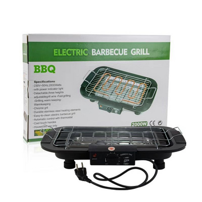 Household smoke-free barbecue grill Korean-style electric grill indoor BBQ barbecue skewer stove electric grill