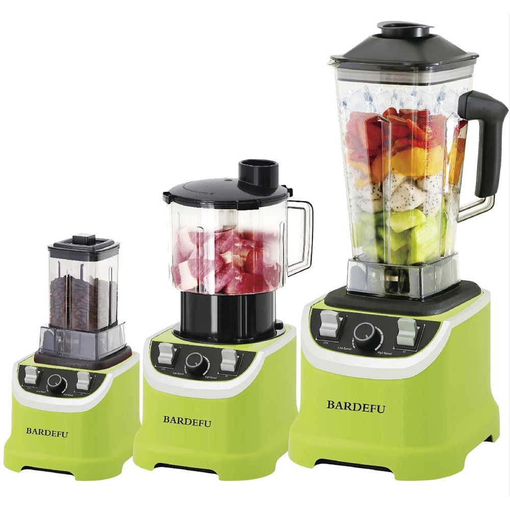 kitchen appliances detachable plastic cup multi-function grinder meat 3 in 1 food chopper blender