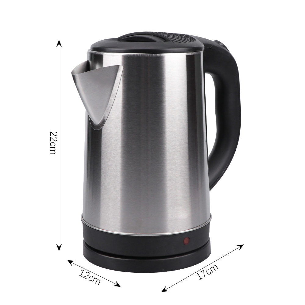 2.3L 2000W Cheap Price Stainless Steel Fast Water Boiler smart kitchen appliances stocks electric kettle set for hotel