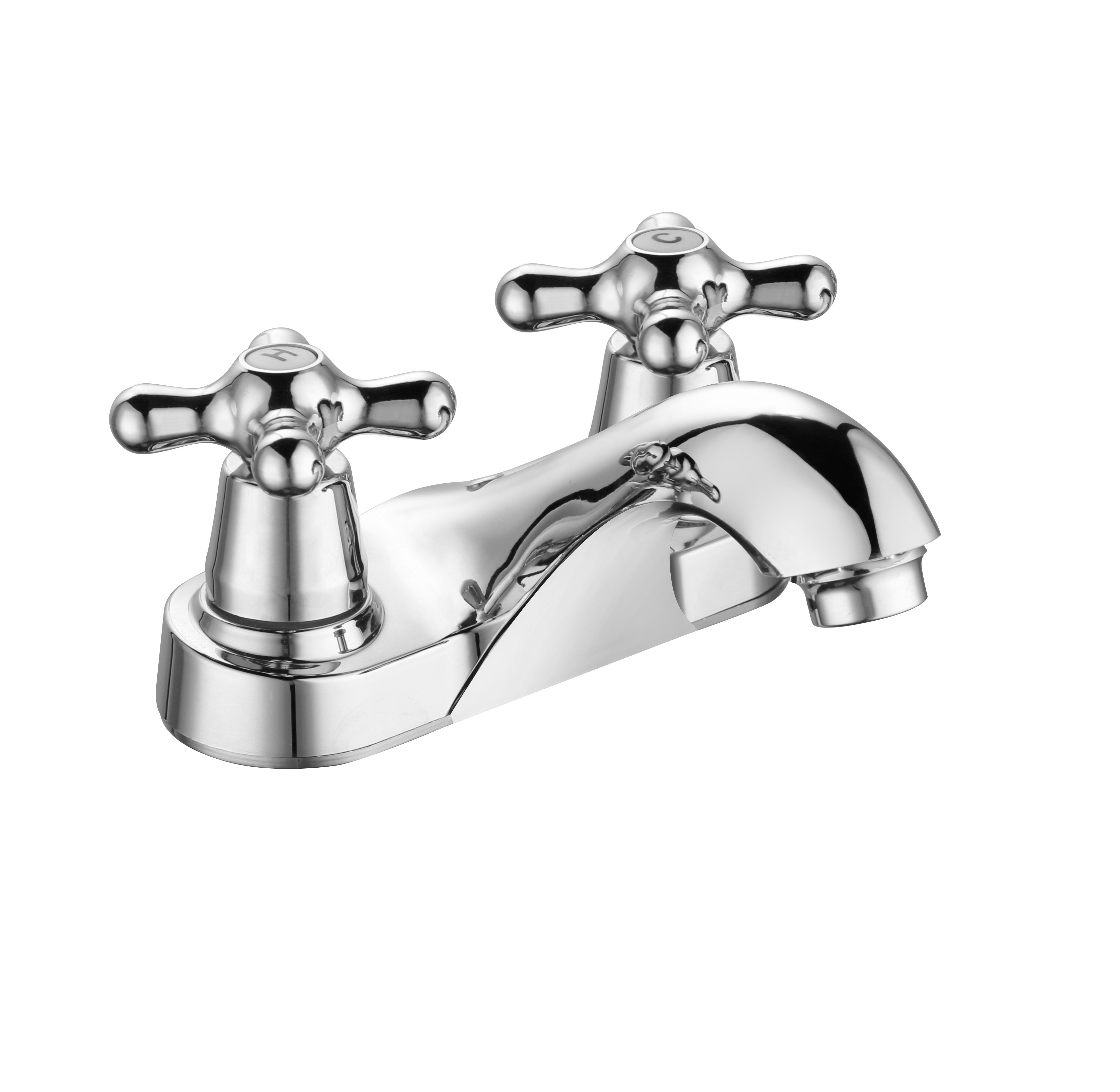 Kangxuan Sanitary Ware Modern Luxury Single Hole Plastic Chrome Bathroom Wash Basin Mixers Faucet 4