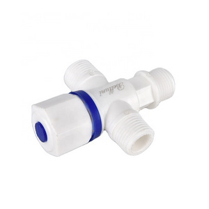 Angle Valve Toilet Seat Cheap ABS Plastic  Water Stop 2 Way Angle Valve