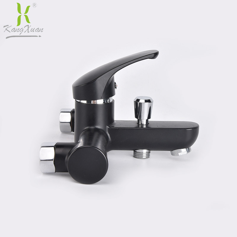 Factory professional production wall mounted waterfall bathtub  bathroom shower mixer faucet,  with plastic ABS  material