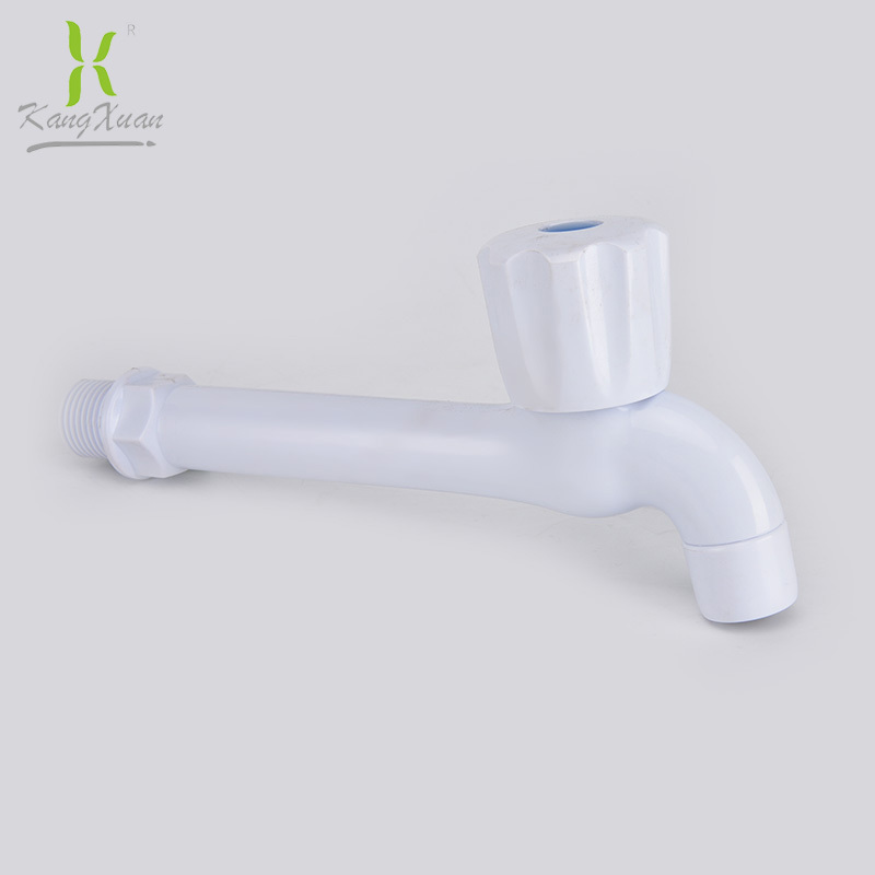 Plastic Saving Cold Water Wall PVC Tap Mount   Faucet