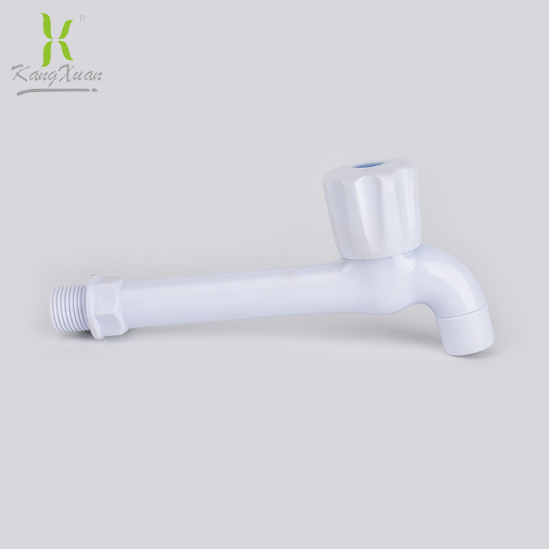 Plastic Saving Cold Water Wall PVC Tap Mount   Faucet