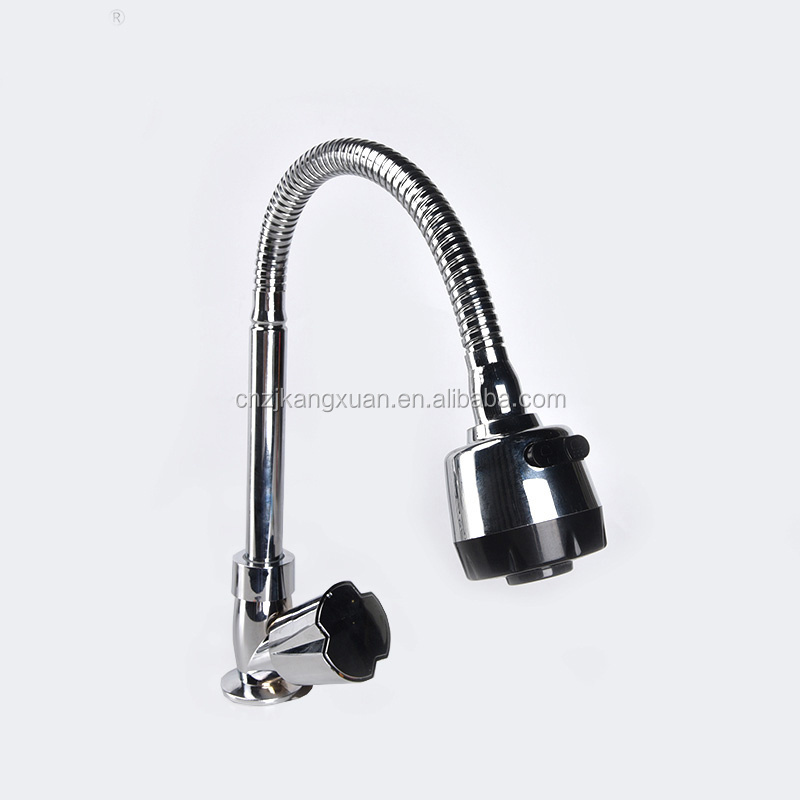 Single handle pull out spiral kitchen sink faucet spout extension for kitchen