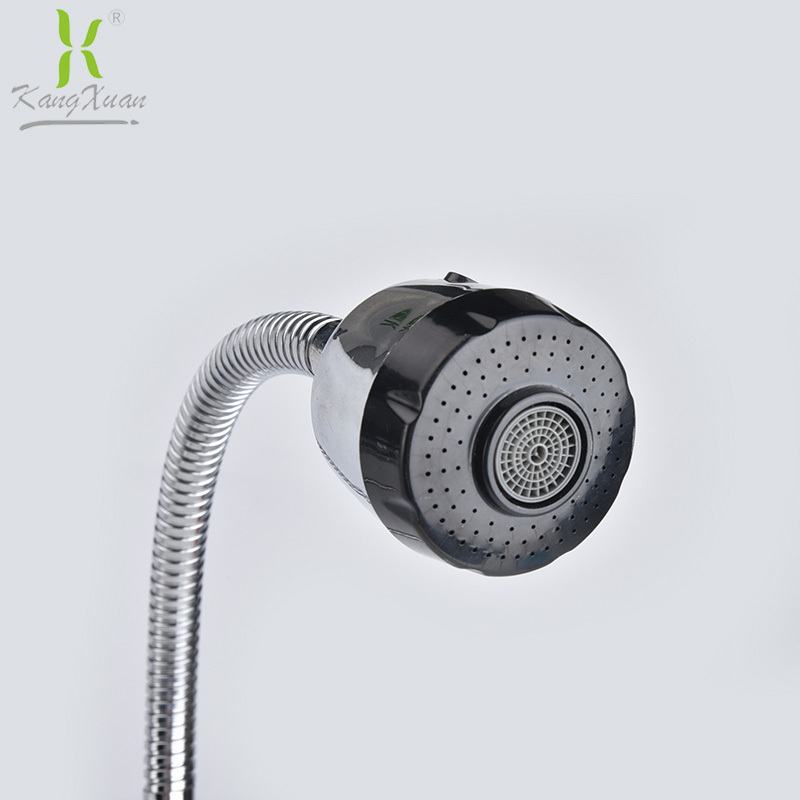 Single handle pull out spiral kitchen sink faucet spout extension for kitchen