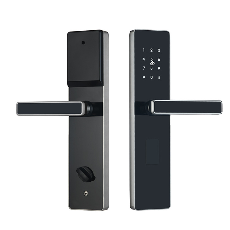 outdoor gate key smart main door lock for home electronics hotel system apartment keyless entry TTlock for  front metal dool