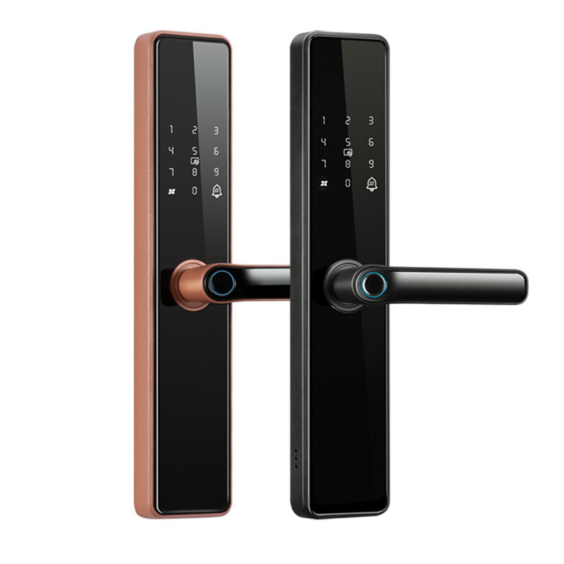 High Quality 6068 Mortise Smart Door Lock Tuya WiFi APP Wireless Fingerprint Secure Nice Design