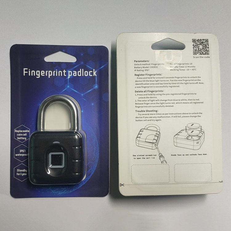 Tuya BLE Fingerprint Smart Padlock with Password Keypad