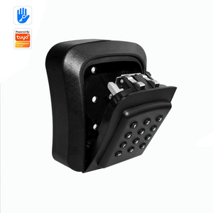 Waterproof IP65 TTlock tuya Wall Mounted safe Storage Hide secure security lock safe digital code app control smart key box