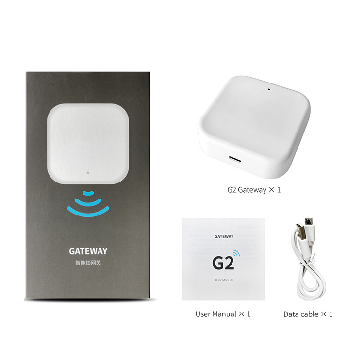 G2 Gateway  wifi 2.4G Pair the Gateway with the TTlock APP BLE WiFi Converter for Remote Control Smart Door Lock