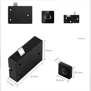 Bilixo high quality Smart cabinet door hidden biometric smart electronic fingerprint cabinet drawer lock