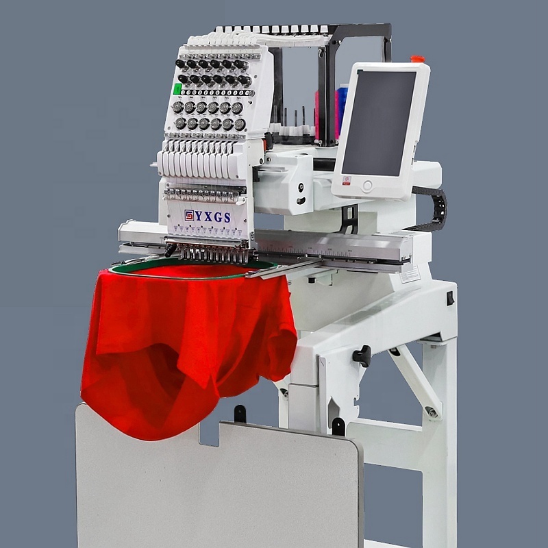 Single-head computerized embroidery machine 12-needle automatic embroidery machine 15-needle