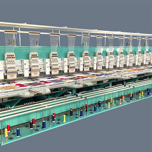 12-Head Chenille Embroidery 2-in-1 Multi-Functional Computerized Combination Type Embroidery Machine for Manufacturing Plants