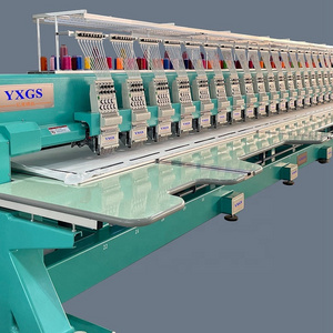 Full Automatic Computer Embroidery Machine Commercial High Speed Garment High Quality Embroidery Machine