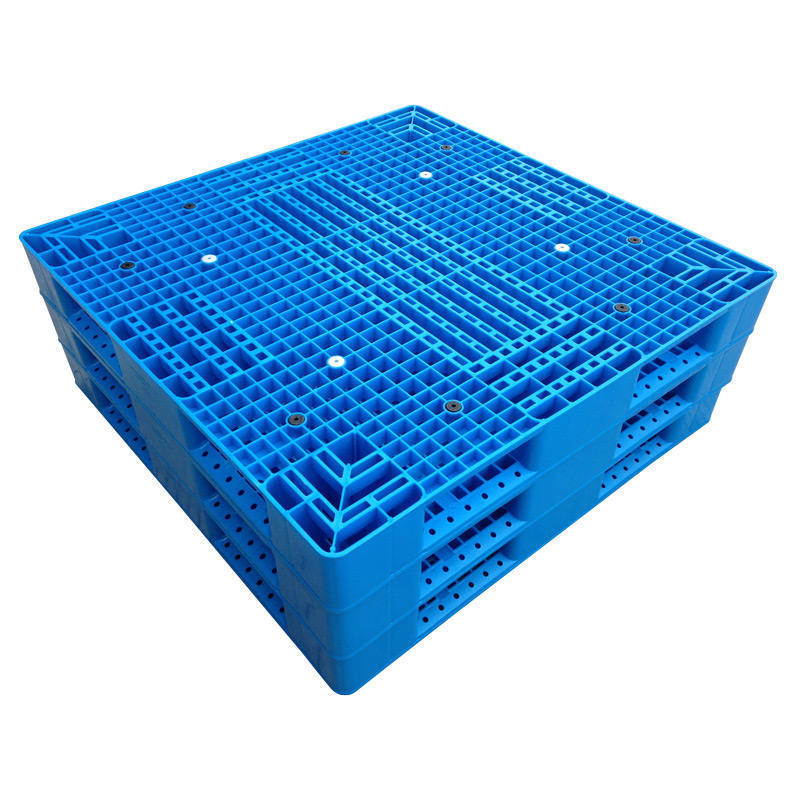 Heavy Duty Plastic Pallet For The Food Industry Warehouse Industrial Storage Logistics Plastic Pallets With Steel Reinforcement