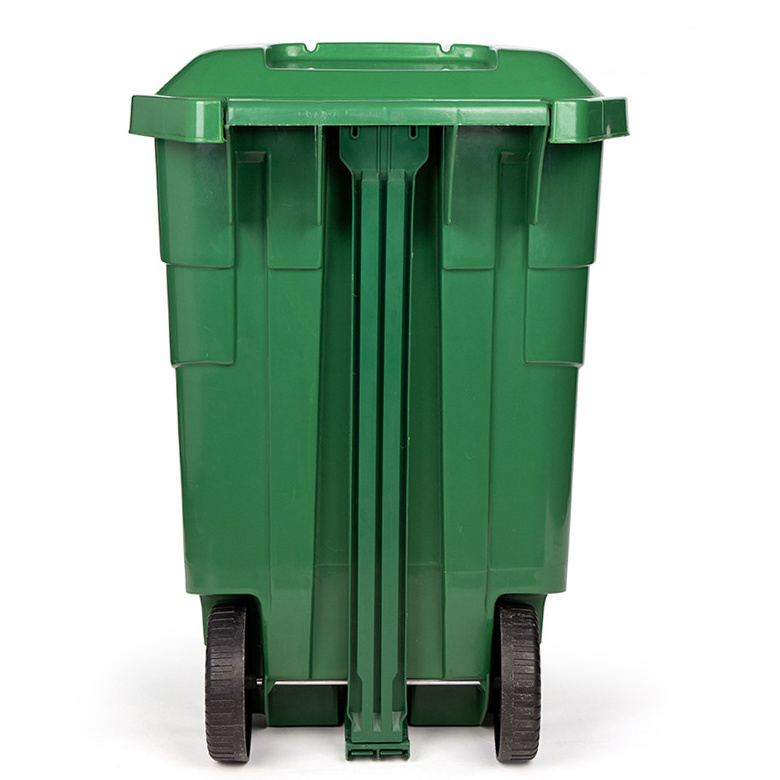 70 Liter With Wheels And Pedal Plastic Trash Can Waste Bin Garbage Bin Dustbin