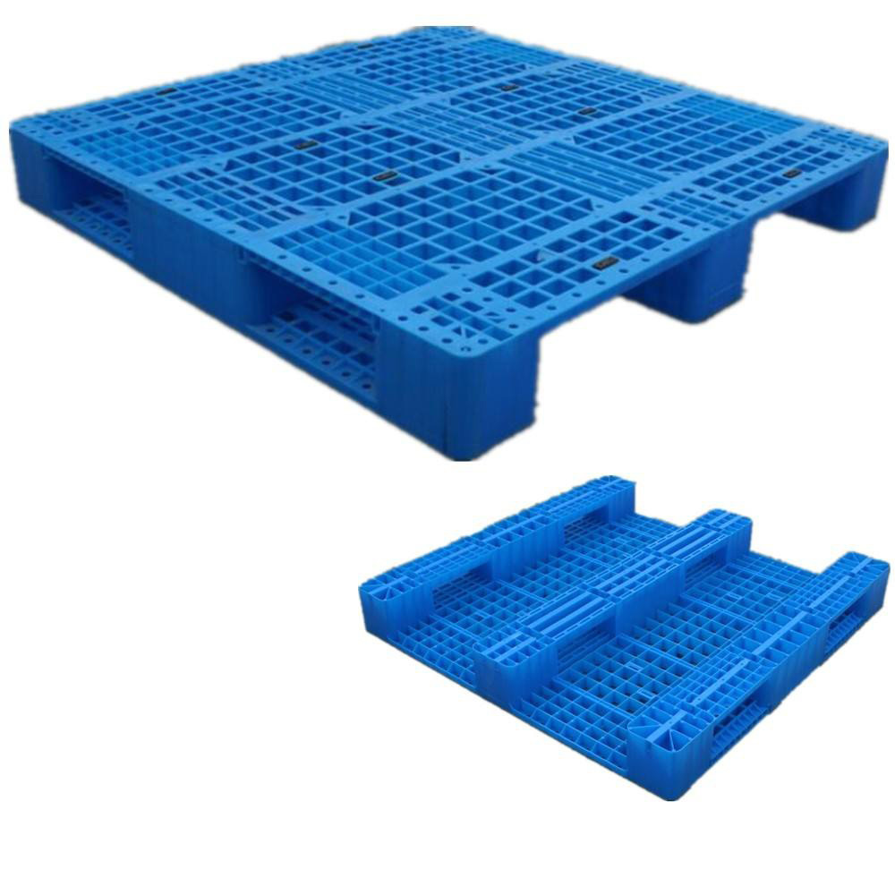 Heavy Duty Plastic Pallet For The Food Industry Warehouse Industrial Storage Logistics Plastic Pallets With Steel Reinforcement