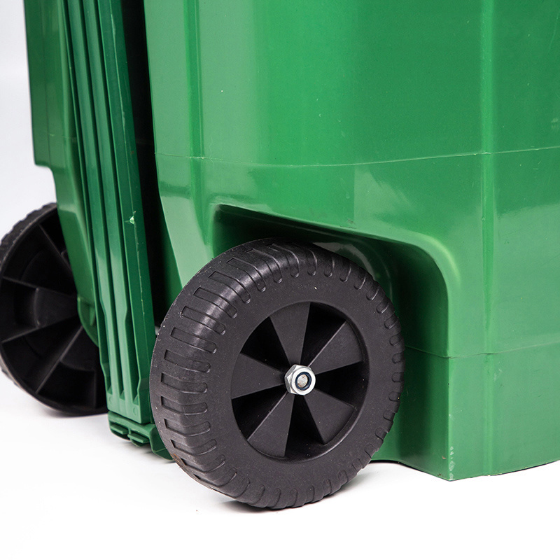 70 Liter With Wheels And Pedal Plastic Trash Can Waste Bin Garbage Bin Dustbin