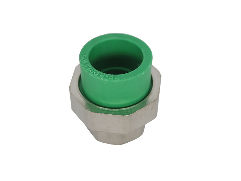 LK-203 low price PPR pipe and fitting movable joint female thread iron PPR union