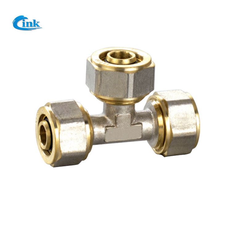 PN20 16*1/2 20*1/2 Male brass pex pipe fitting gas hose adapt quick connect brass compression fittings