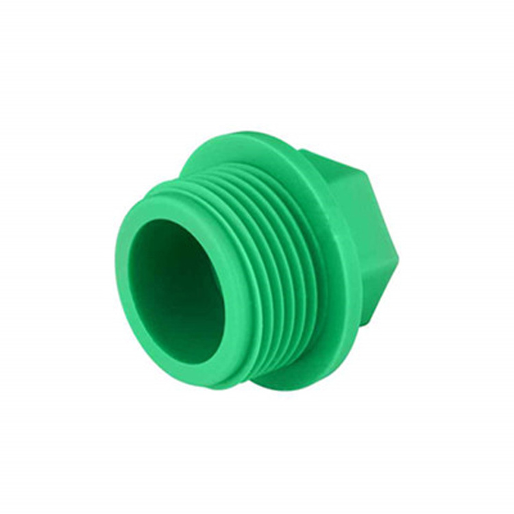 Promotional Fitting Plastic Plugs White End Cap Ppr Pipe Fittings for ppr pipes