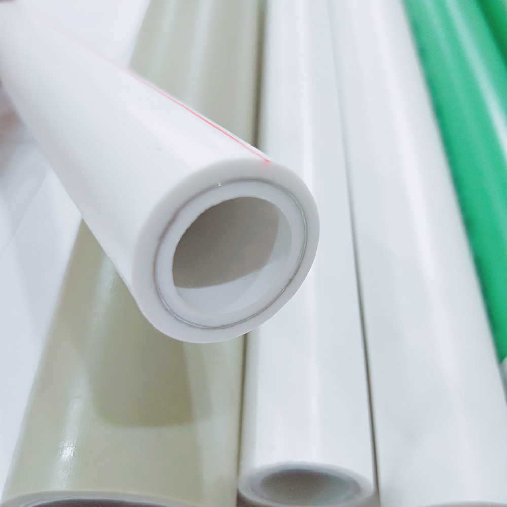 LK-3-002 ( S5 PN 1.25 MPA ) factory supply high density polypropylene pipe  material ppr fiberglass ppr hot and cold water pipe