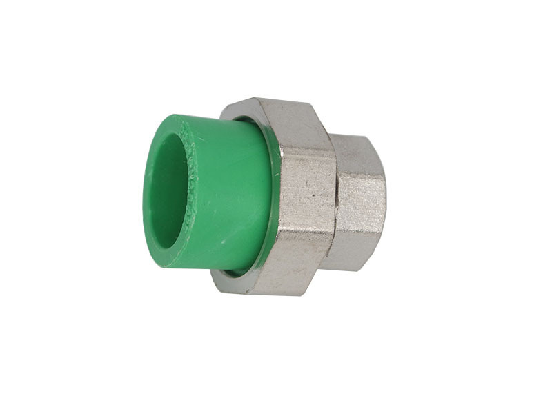 LK-203 low price PPR pipe and fitting movable joint female thread iron PPR union