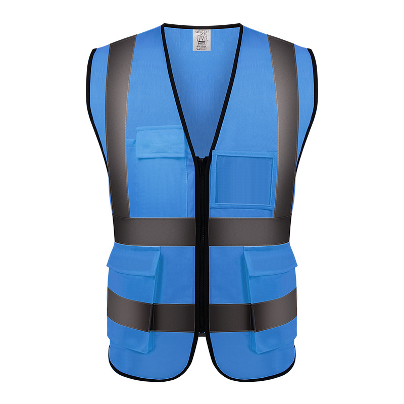 safety vest safety with pockets reflective safety vest can print and customized