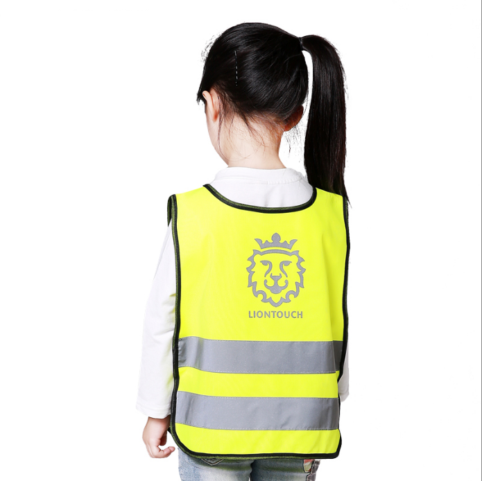 Safety Kids Vest Reflective High Visilibity Children Safety Vest Reflective For Kids Roadway Bib