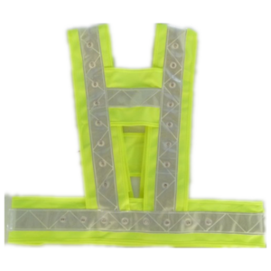 V-type high reflective safety vest  summer reflective clothing road construction greening traffic cycling printing