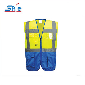 Motorcycle hi vis flame retardant security jacket