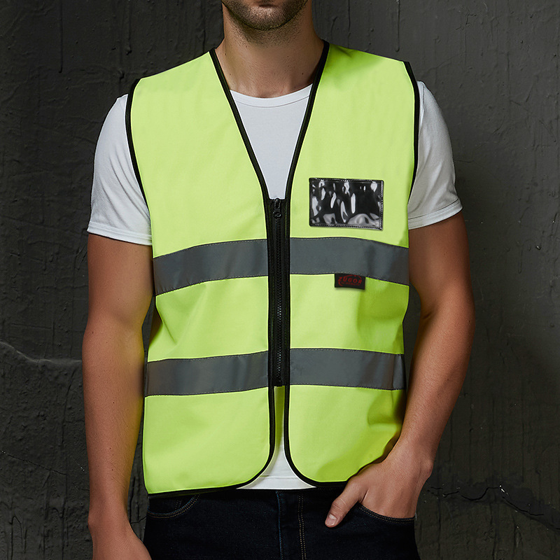 Reflective Polyester Jackets For Construction Worker Customizable with Logo for Safety Equipment Reflective Clothes