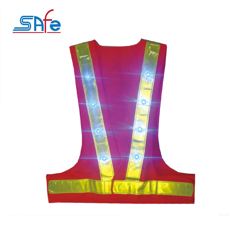 Excellent quality led lighted safety vest