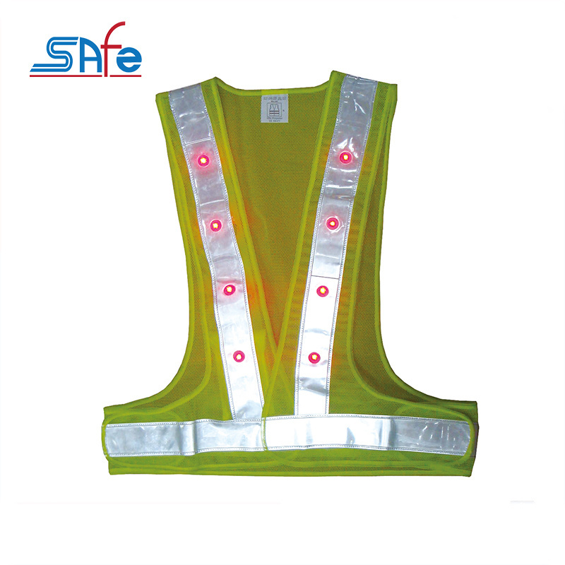 Excellent quality led lighted safety vest