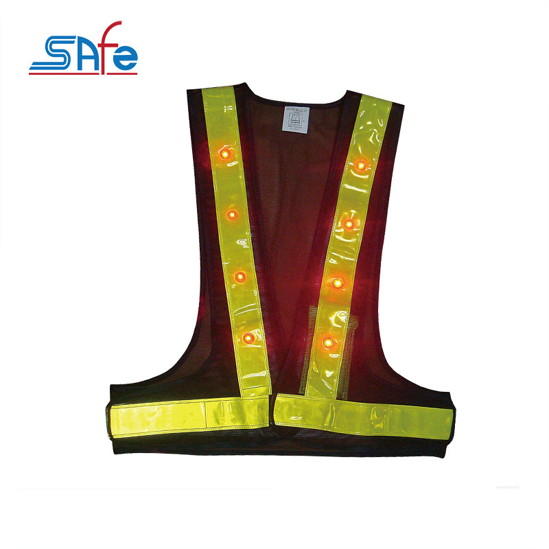 Excellent quality led lighted safety vest