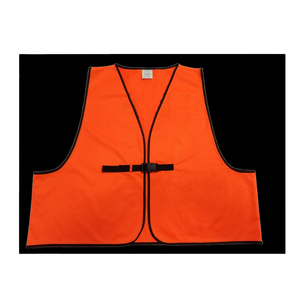 Wholesale Upland Hunting Vest Blaze Orange And Tan Briar Proof Game Outdoor Hat for Cold Weather high visibility hunting vest